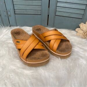 Reef Women's Platform Sandals - Tan